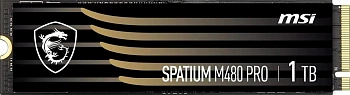Накопитель SSD 1TB M.2 MSI SPATIUM M480 PRO
